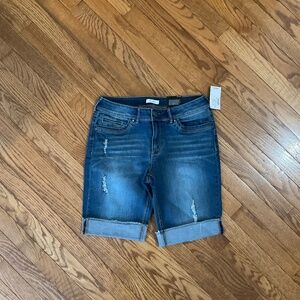 Brand new size 6 denim shorts . Ricki’s brand
